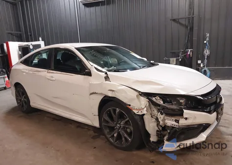 2019 Honda Civic Sport z USA, uszkodzony, nr VIN 2HGFC2F8XKH504968